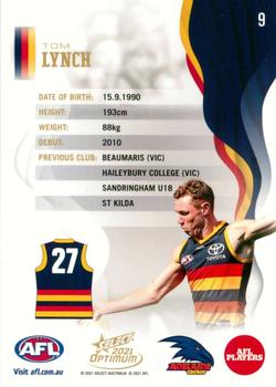 2021 Select Optimum #9 Tom Lynch Back